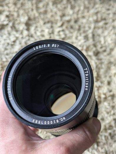 TTARTISAN 100mm F2.8 Macro 2X Camera Lens for Fuji GFX