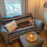 Two Seater Sofa and Ottoman Image 2