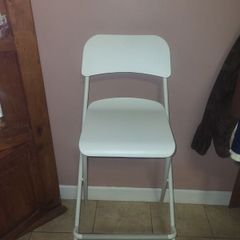 white high ikea stool