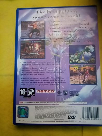 Soul Calibur II  Soulcalibur II 2 PlayStation 2 Ps2 Games Original