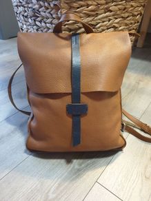 Seasalt Cornwall Leather Backpack