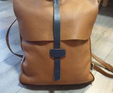 Seasalt Cornwall Leather Backpack