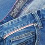 Diesel men's light wash blue regular jeans W34 L32 Image 3