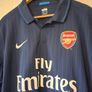 Arsenal Jersey. Official Nike Arsenal Mens Away Jersey From Season 2009/2010. Authentic Original From The Time. Not A Modern Day Remake. Collect In Dublin Or Receive Via Post. Image 3