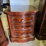 Solid Wood Bedroom Set. Lockers and Chest. Mahogany Style Image 3
