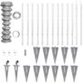 Chain Link Fence with Posts Spike Galvanised Steel 25x1.25 m Image 10