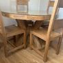 Oak Table and Chairs Image 2