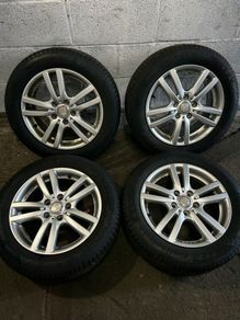 Team sparco alloys with winter tyres