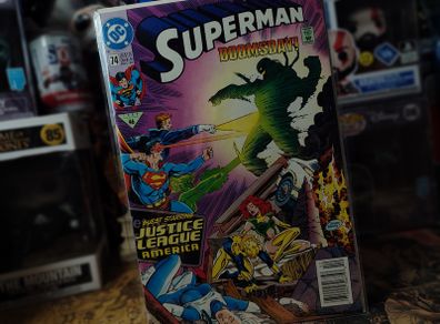 Superman ! Issue #74 ! Superman Versus Doomsday ! 1992 ! by DC Comics !