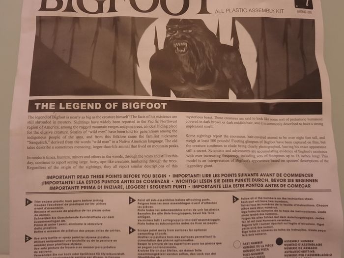 AMT Bigfoot model kit