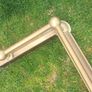 Antique brass fire surround, from a Dub convent, D18 Image 4