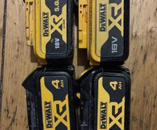 dewalt 4.0&5.0 batteries