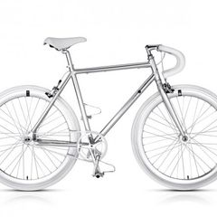 MBM Metal Fixie Single Speed Chrome