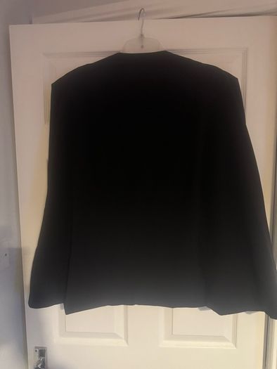 So Fabolous ! black waist coat with cape 2 in 1 size UK18/20 EU46/48 Perfect condition Postage included