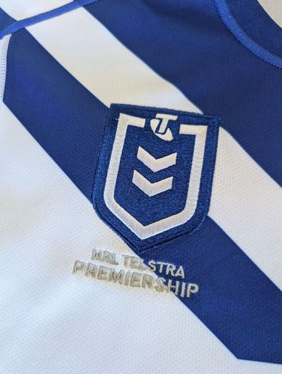 2020 Canterbury Bulldogs Home Jersey NRL Officia