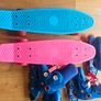 Roller blades x 2 and skate boards x 2,very good condition Image 2
