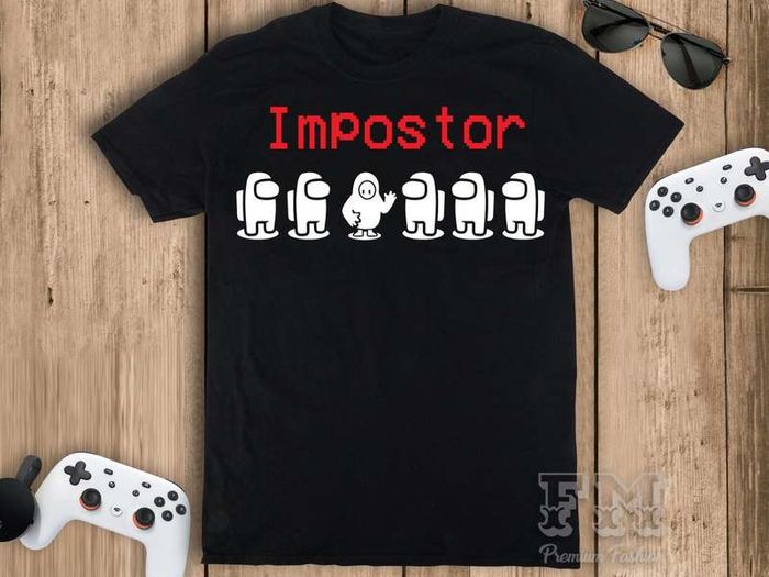 Among Us Funny IMPOSTOR Gamer Shirts, Among Us Crewmate Shirt, Imposter Matching Kids Shirt