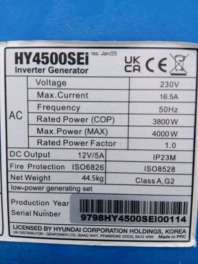 Hyundai Generator