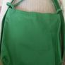 Large Green 100% Italian Leather Handbag/Backpack. NEW Image 5