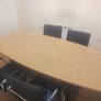 Executive Boardroom Table and 4 chairs Image 2