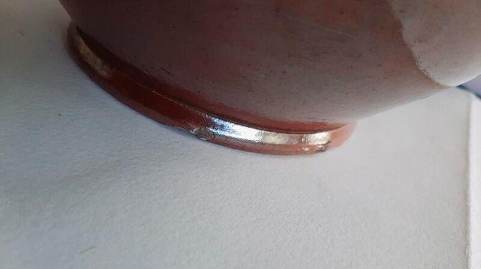 Vintage glaze jar