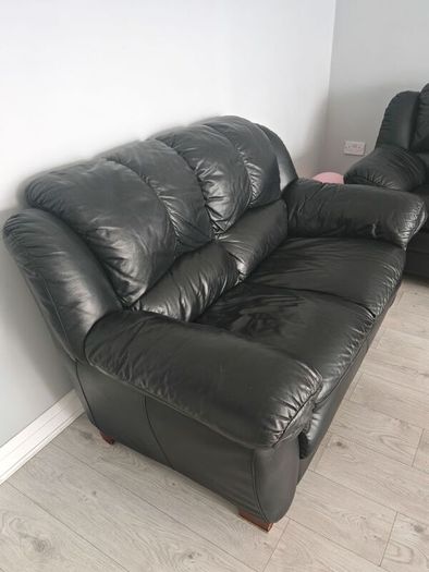 Leather sofas