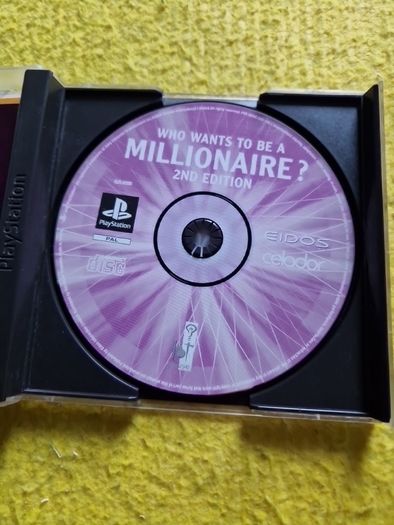 Who Wants to be a Millionaire 2nd Edition PlayStation1 Ps1 PlayStation2 Ps2 Games Original