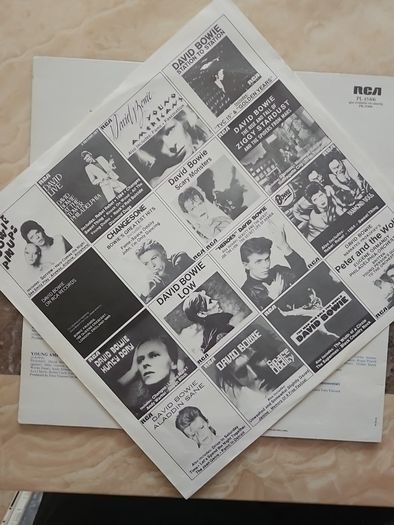 Bowie LP (Irish) - Rare