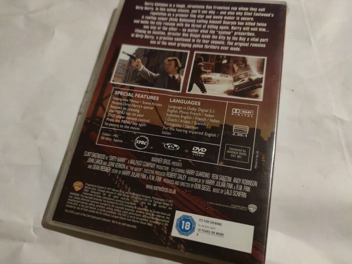 Dirty Harry Dvd