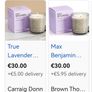 Max Benjamin True Lavender Candle Image 5