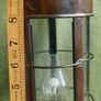 Vintage  Maritime Lanterns Copper Lantern 5-Sided Glass Walls Hangable Oil Lamp Image 9