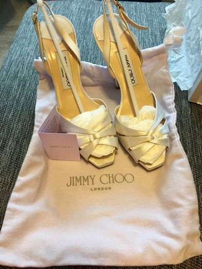Jimmy Choo bridal shoes