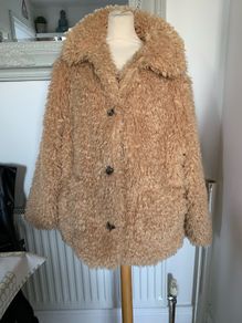 Beige Teddy Coat