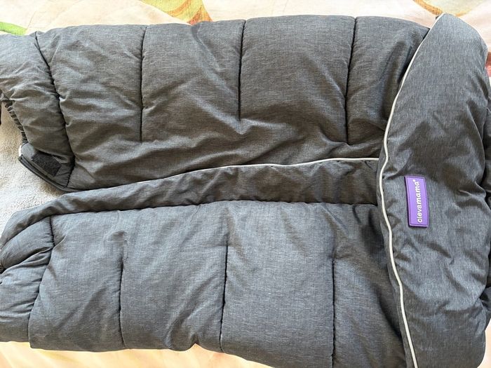 Clevamama Universal Footmuff/buggy liner grey