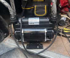 water pump Stuart turner 2 bar twin positive shower