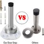 Door-Stop-Rubber-Door-Stopper-Doorstop Door Stops Self Adhesive Door Stoppers Heavy Duty Stainless Steel Doorstops Image 4