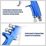 BRAND NEW EU US Stock HVLP Spray Gun Painting Varnishes for Painting Control 1.3mm Gravity Feed Paint Gun with 600milliliter Plastic Cup Image 6
