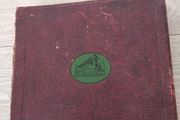 Antique book with 12 his master voice records
