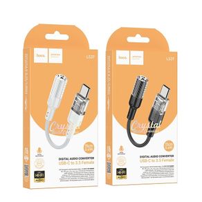 Hoco LS37 Type-C to 3.5mm Transparent External Sound Card