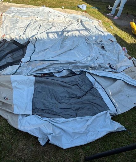 Camping bundle-tent mattress sleeping bag etc