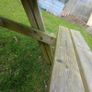large garden bench and table Image 7