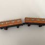 Ertl Vintage Thomas the Tank Engine Annie & Claribel Carriages Image 3