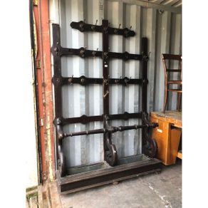 Teak Coat and Umbrella Stand  KAS180