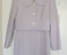Size 10 - A Fully Lined 2 Piece Suit - Jacket and Dress - Read Carefully - E