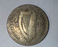 1928 Irish Free State 1 shilling