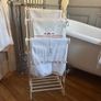 Free standing metal towel/blanket rail. Image 2