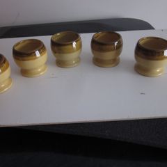TG Green "Granville" Stoneware Glazed Egg Cups X5