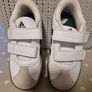 Adidas White & Black Trainers Image 2
