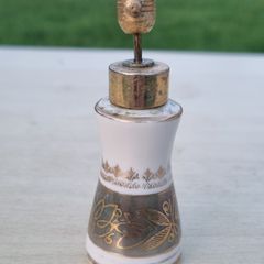 Antique Bavarian porcelain perfume bottle