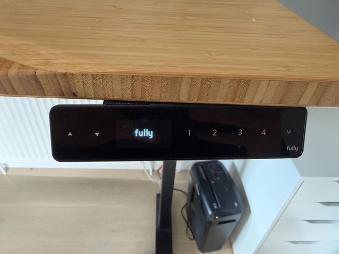 Fully Jarvis Bamboo Standing Desk 120x80
